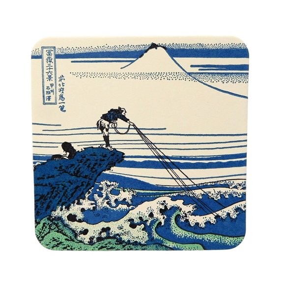 Set of 6 Ukiyo-e Coasters Pasteboard  Japanese Fine Art - Picture 5 of 10